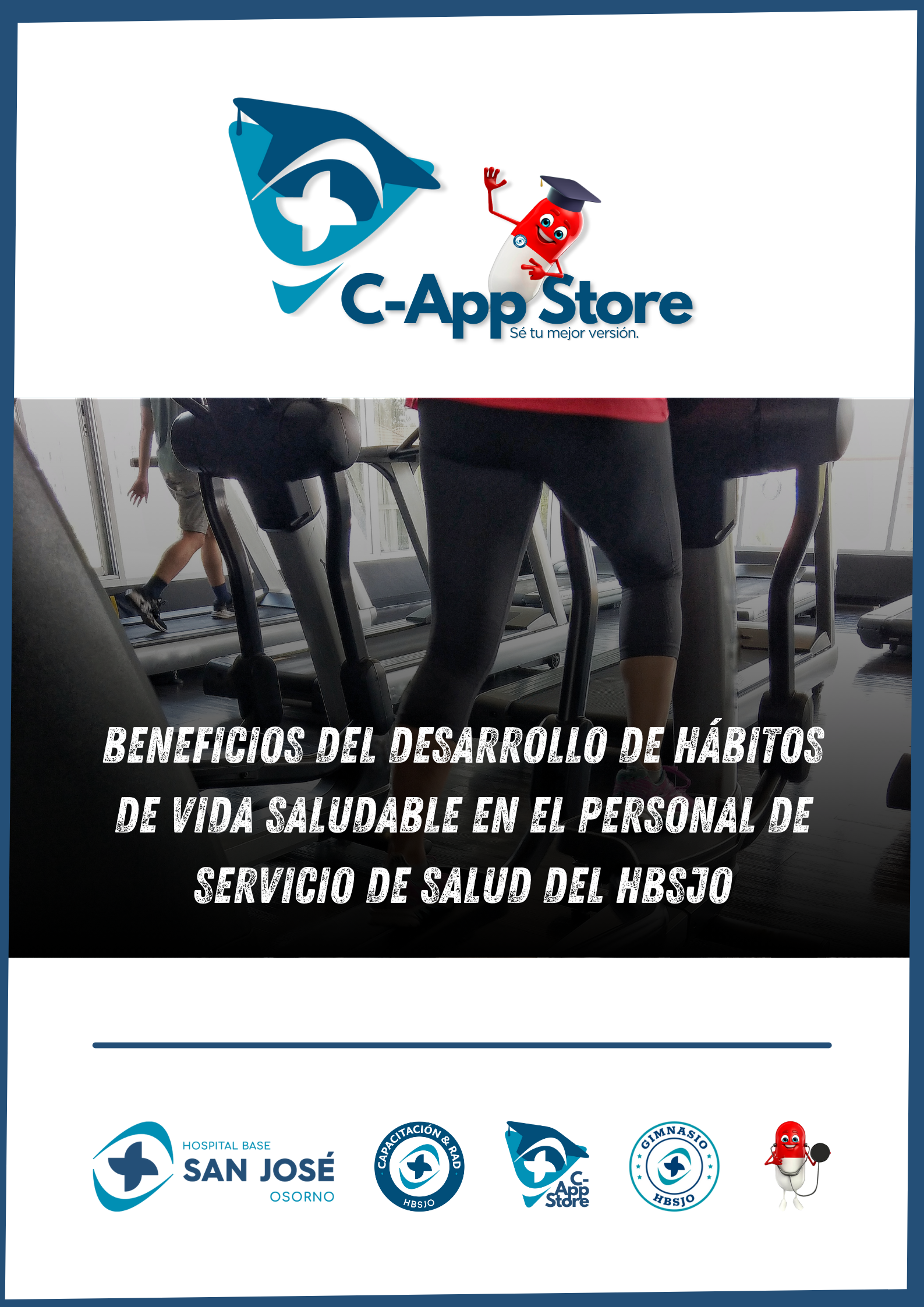Beneficios del desarrollo de hábitos de vida saludable en el personal de servicio de salud del HBSJO